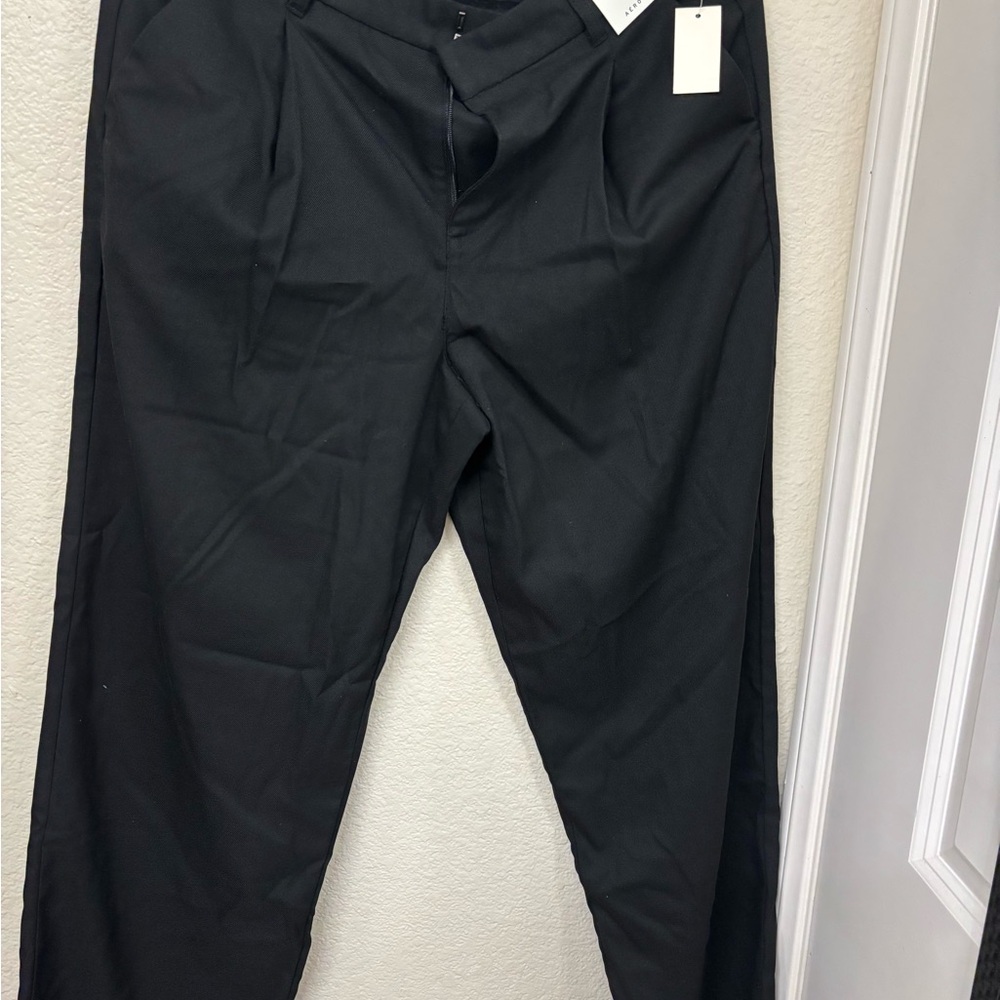 Aeropostale Men's Charcoal Dress Pants